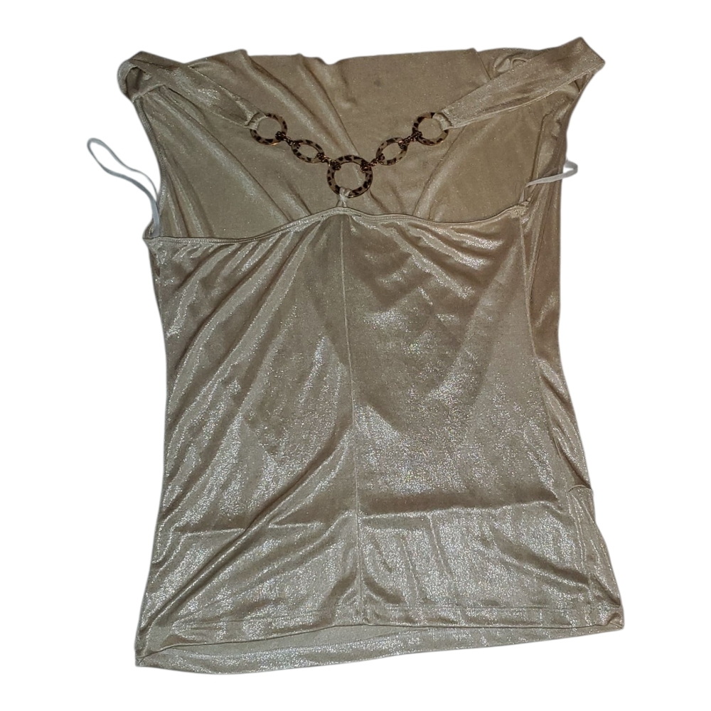 Dots Gold Shimmer Top - Picture 10 of 10